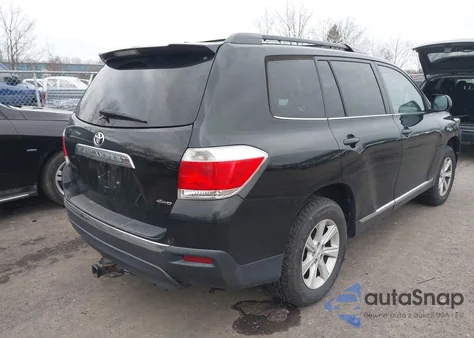 2012 Toyota Highlander Se V6 z USA, uszkodzony, nr VIN 5TDBK3EH2CS152382